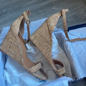 J.McLaughlin Middleton Cork Wedge Size 8